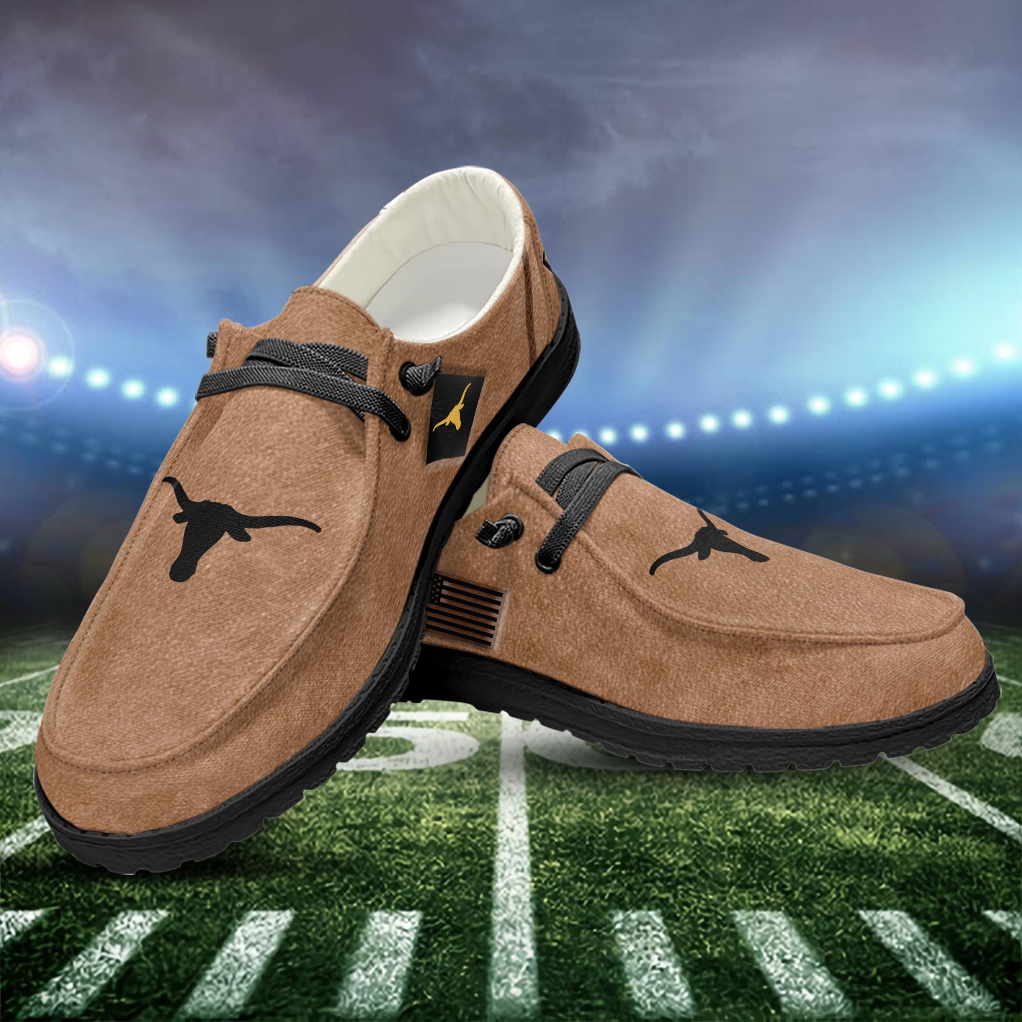 Texas Longhorns Lace Up Loafers 2026