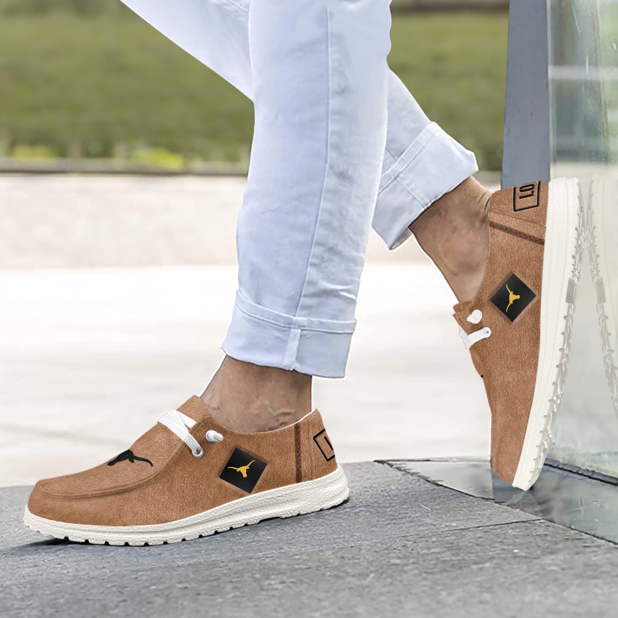 Texas Longhorns Lace Up Loafers 2026