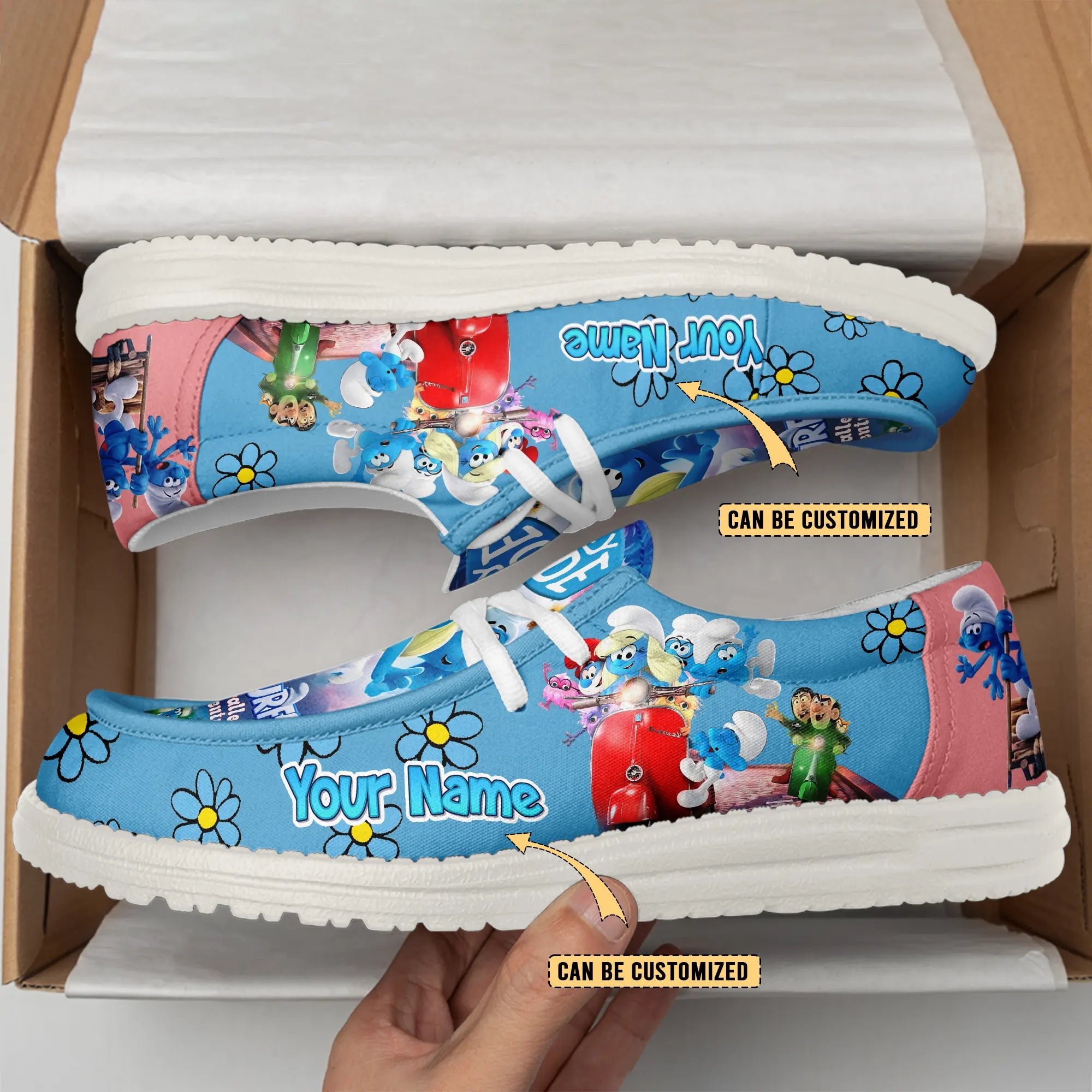 The Smurfs Lace Up Loafers 2026