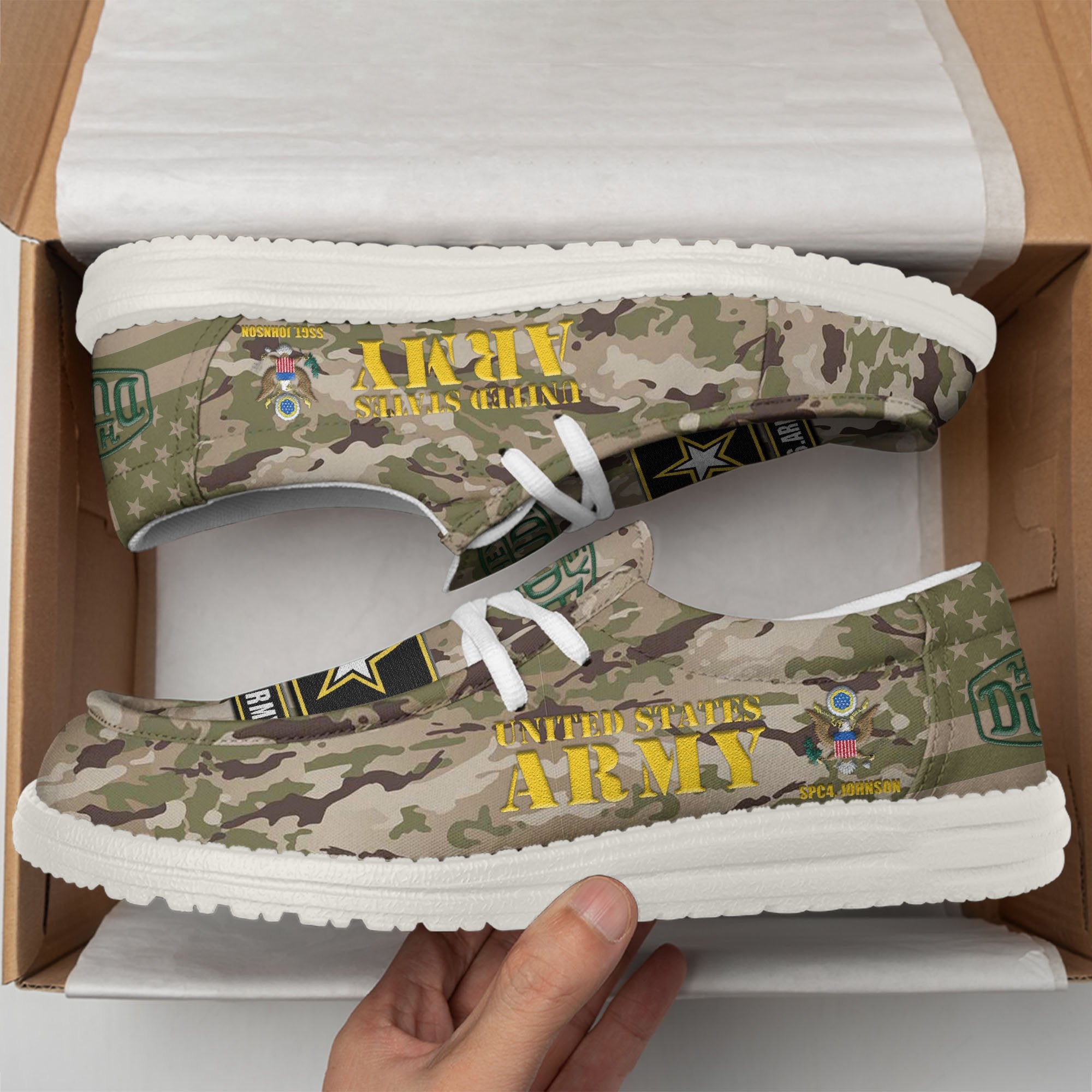 U.S. Army Lace Up Loafers 2026