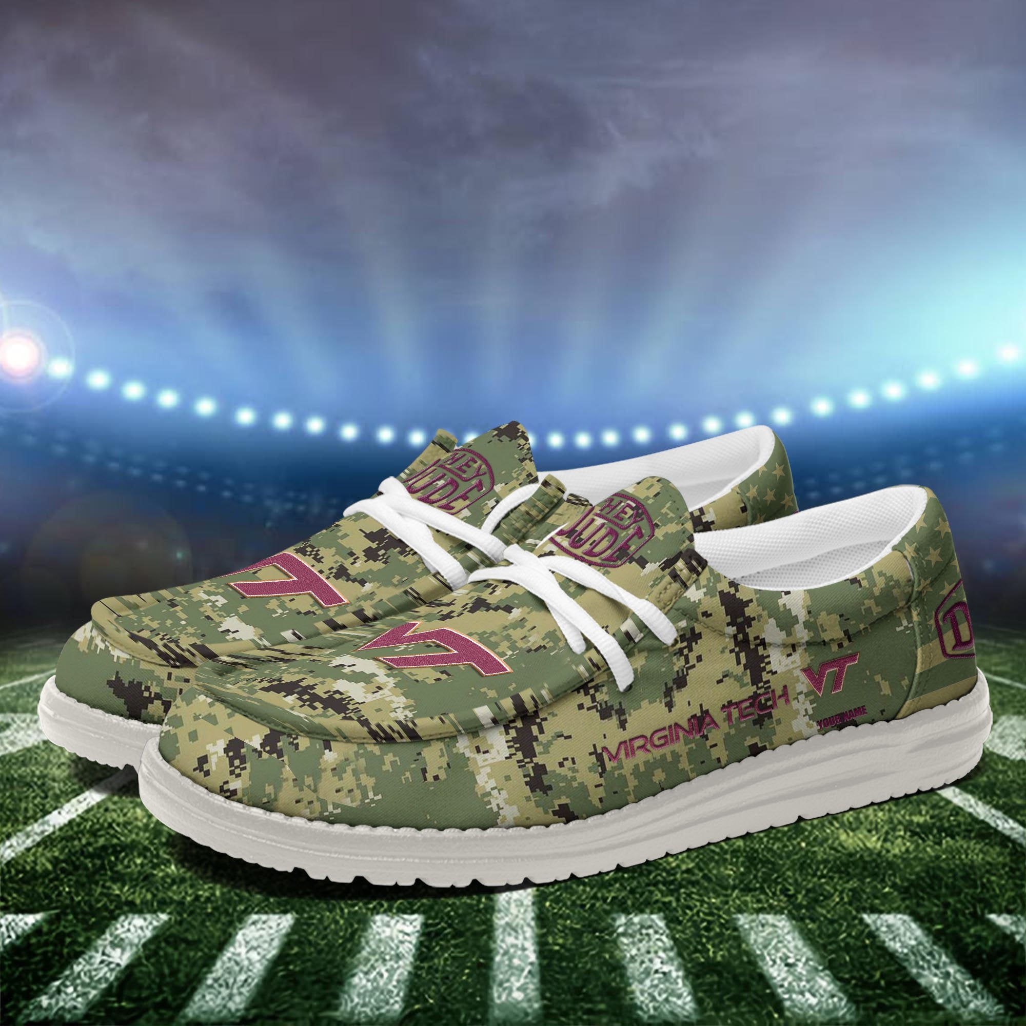 Virginia Tech Hokies Lace Up Loafers 2026