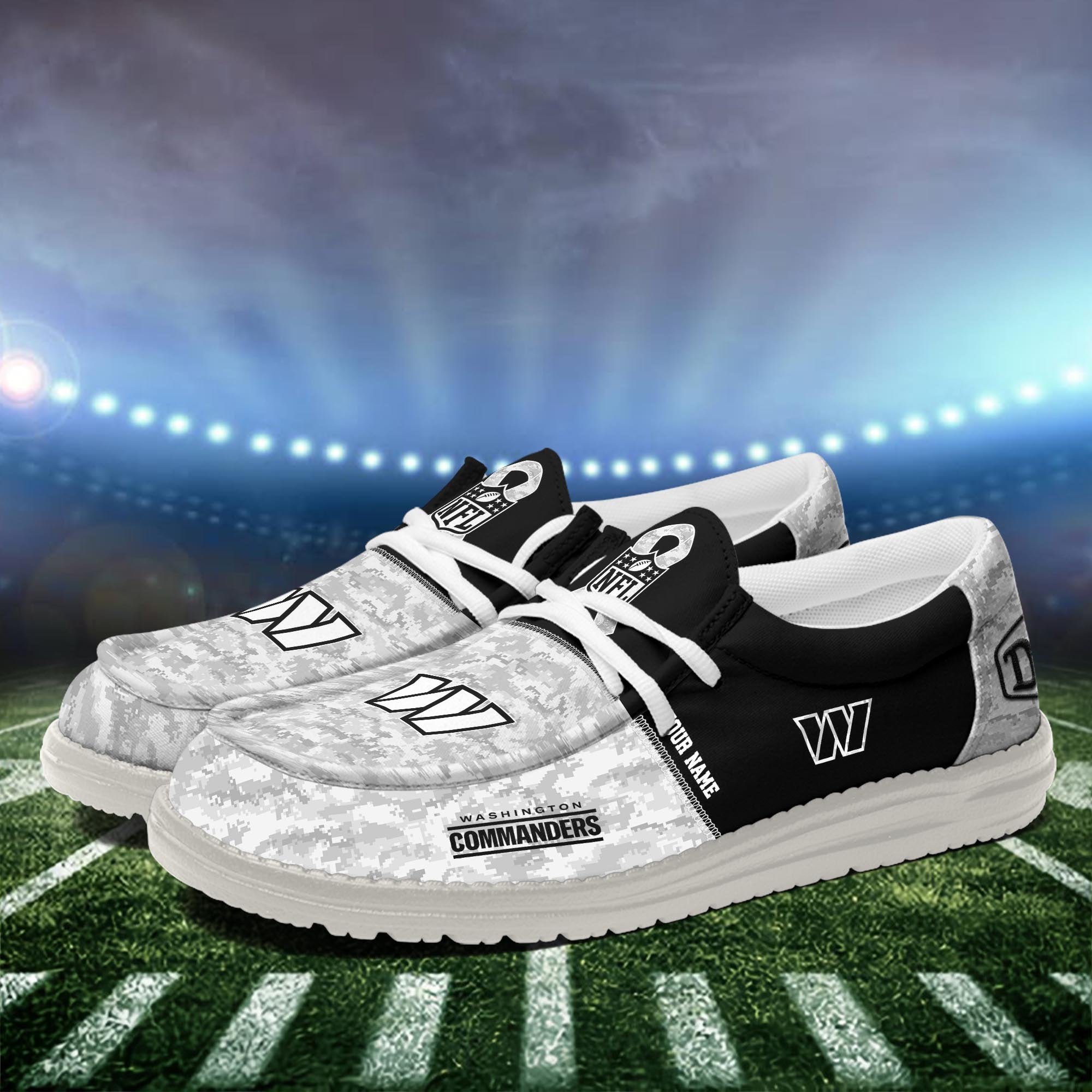 Washington Commanders Lace Up Loafers 2026