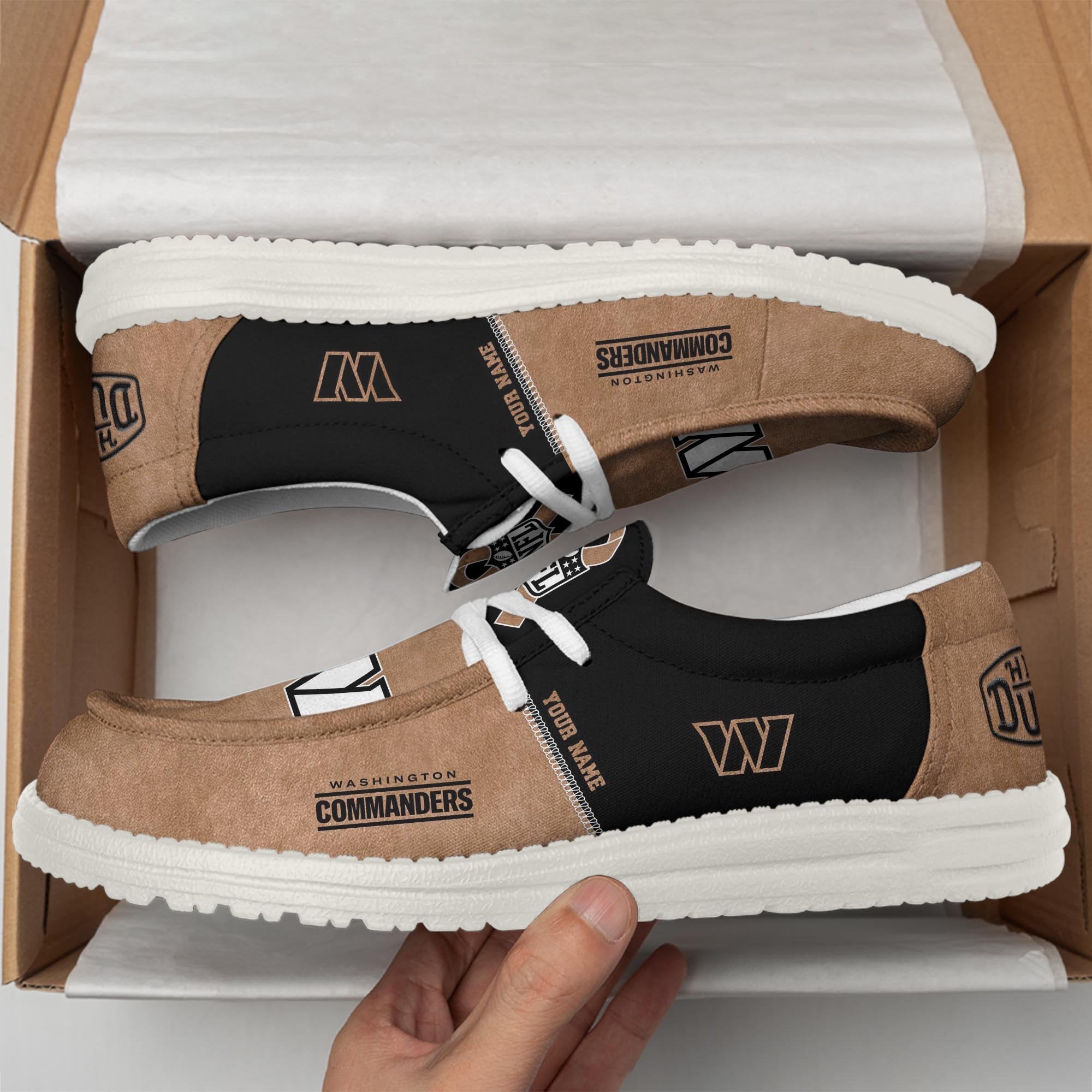 Washington Commanders Lace Up Loafers 2026