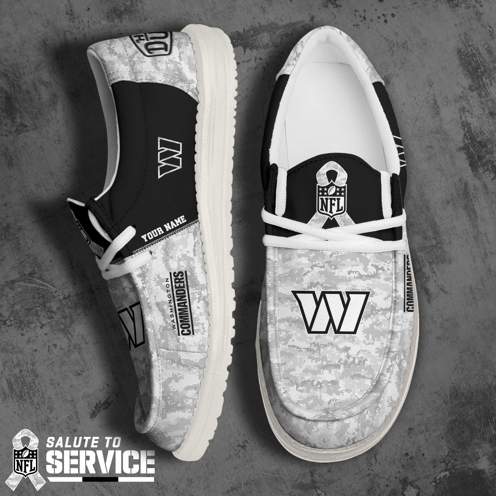 Washington Commanders Lace Up Loafers 2026
