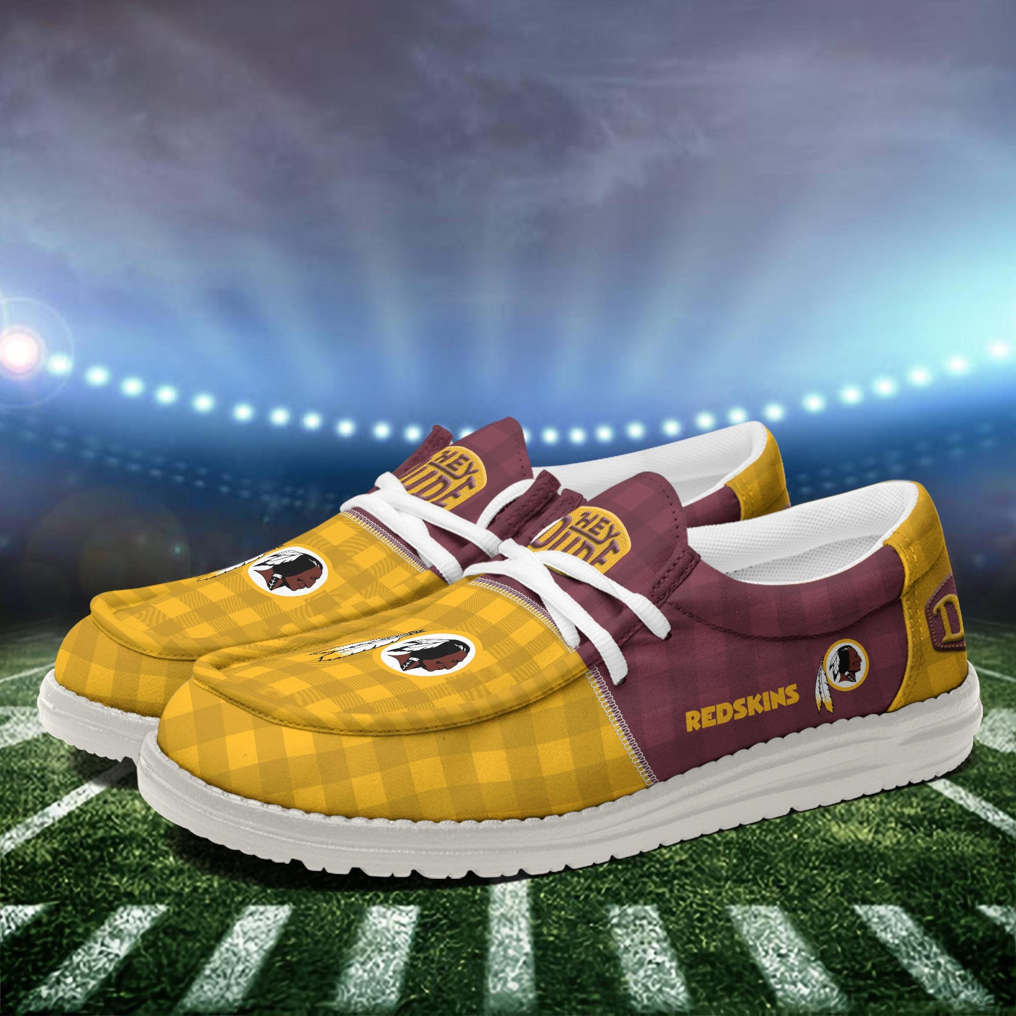 Washington Redskins Lace Up Loafers 2026
