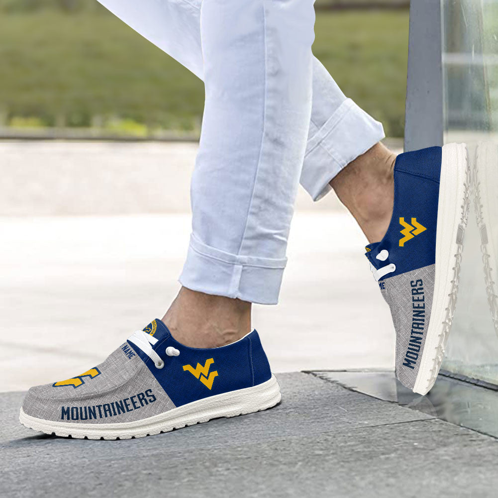 West Virginia Mountaineers Lace Up Loafers 2026