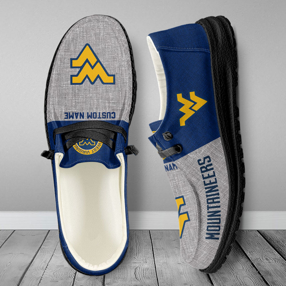 West Virginia Mountaineers Lace Up Loafers 2026