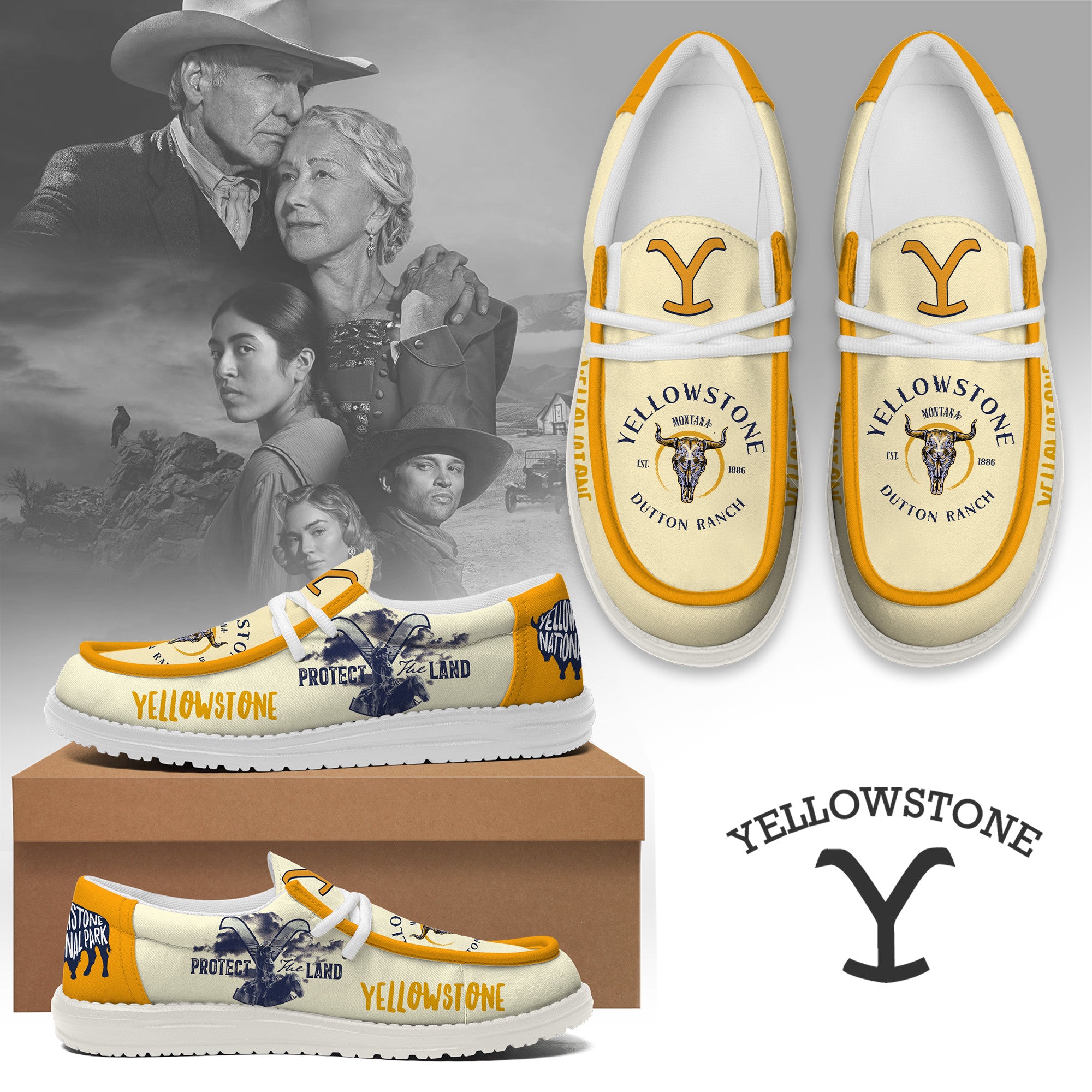 Yellowstone Lace Up Loafers 2026