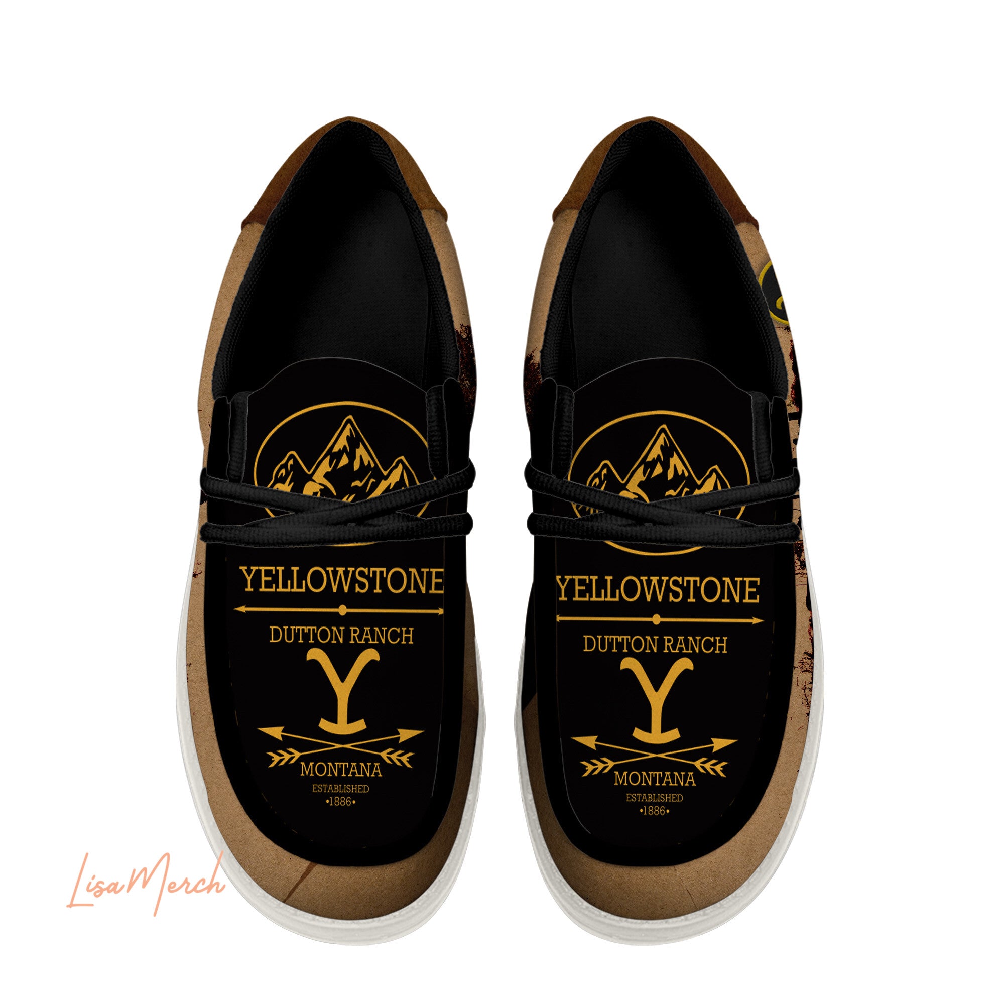 Yellowstone Lace Up Loafers 2026