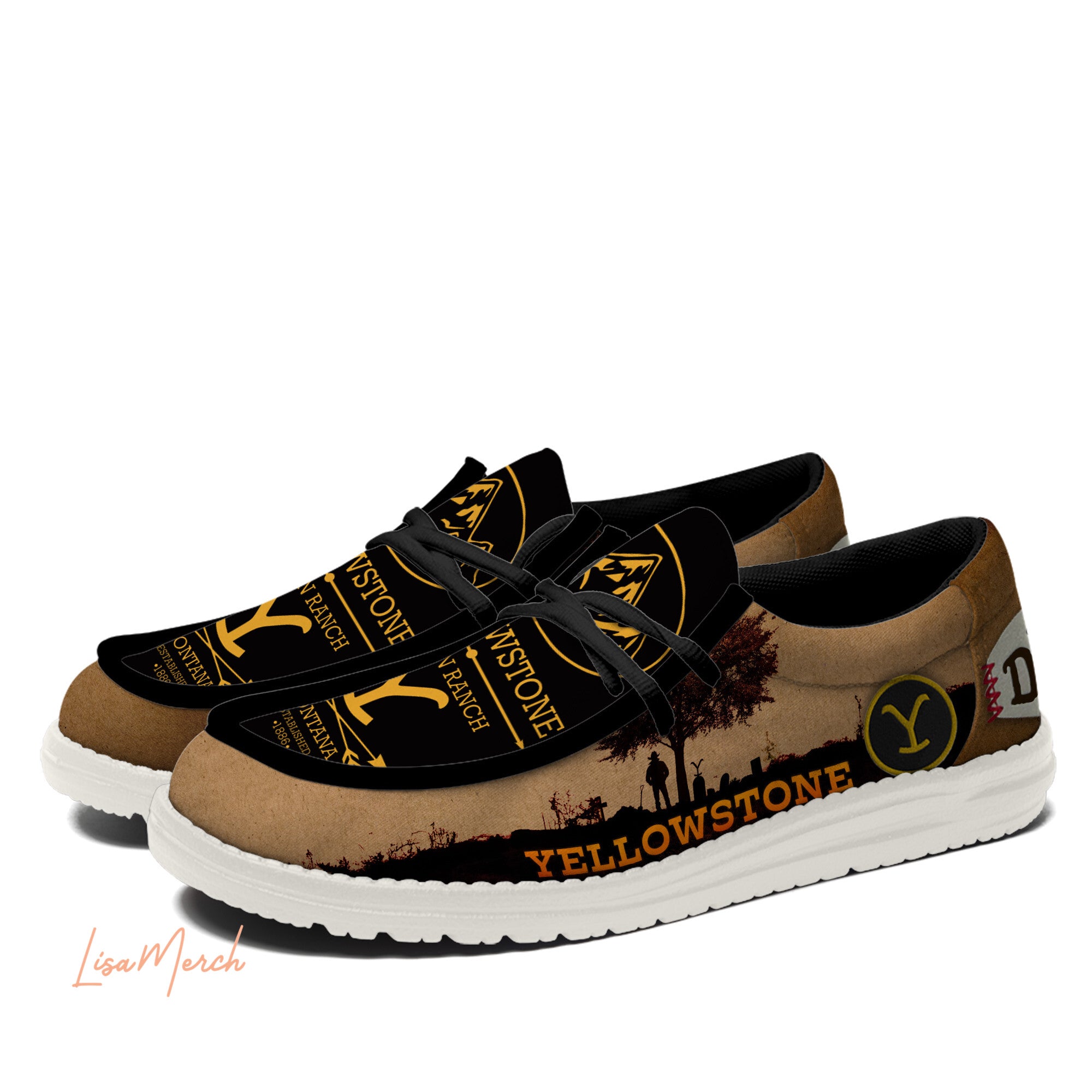 Yellowstone Lace Up Loafers 2026