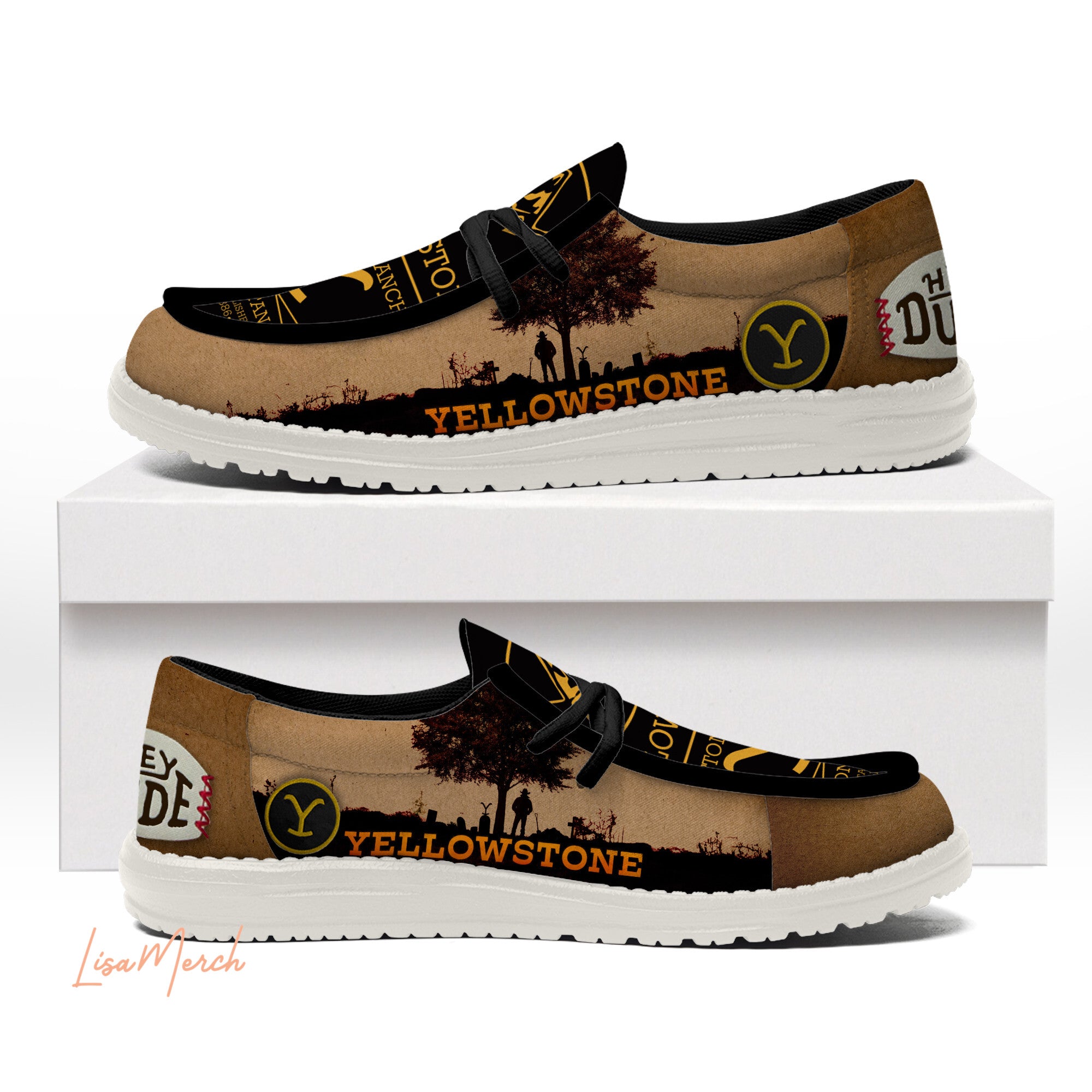 Yellowstone Lace Up Loafers 2026