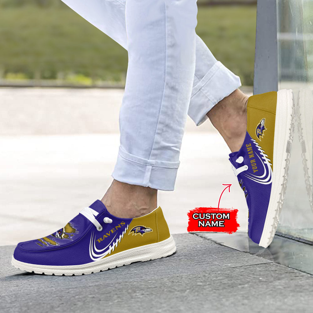Baltimore Ravens Lace Up Loafers 2026