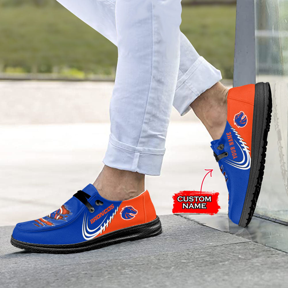 Boise State Broncos Lace Up Loafers 2026