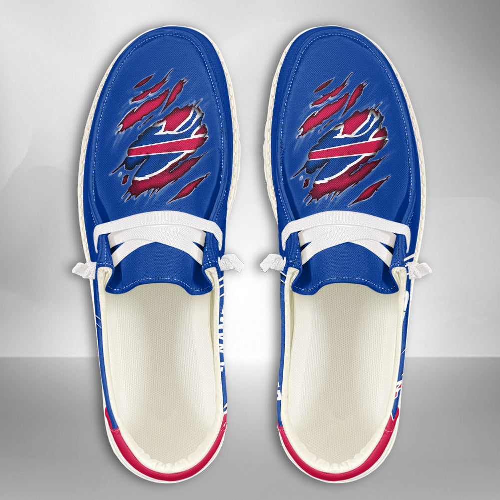 Buffalo Bills Lace Up Loafers 2026