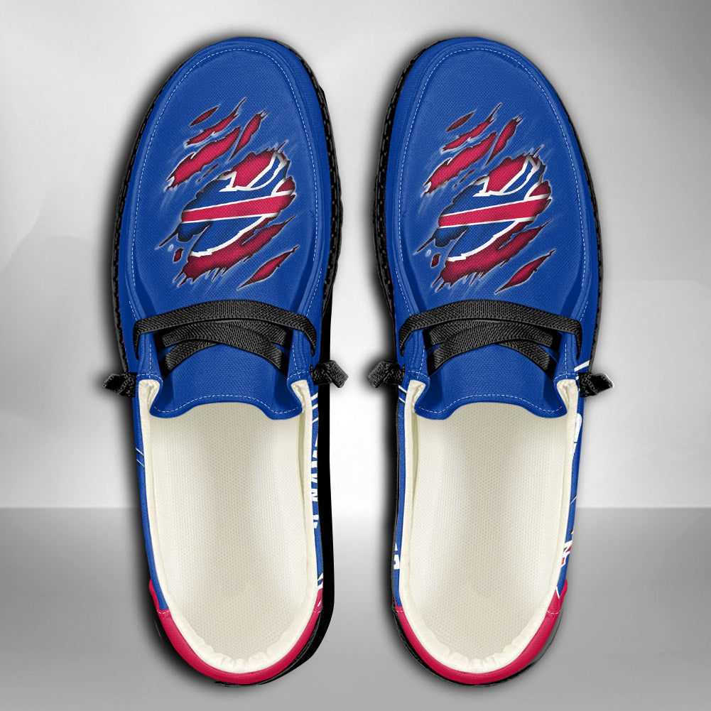Buffalo Bills Lace Up Loafers 2026