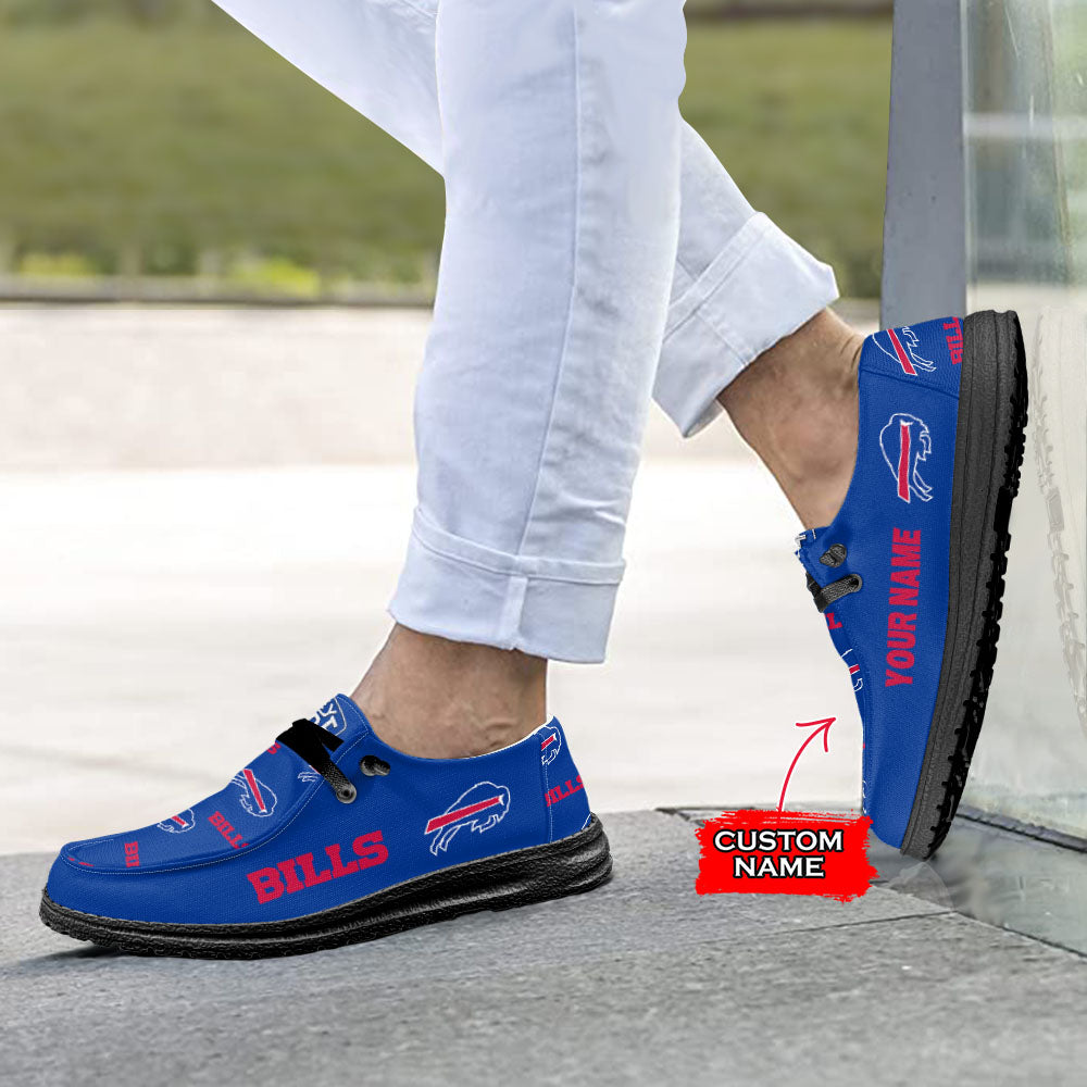 Buffalo Bills Lace Up Loafers 2026