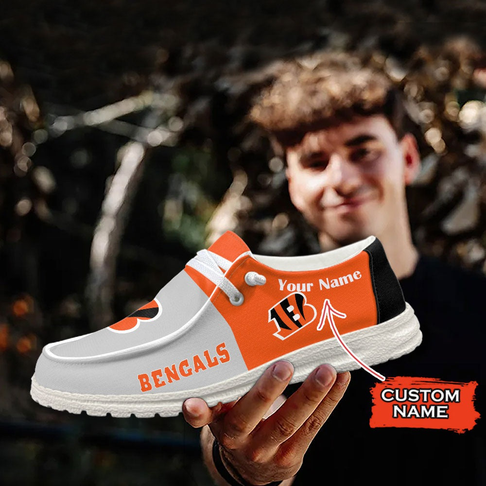 Cincinnati Bengals Lace Up Loafers 2026