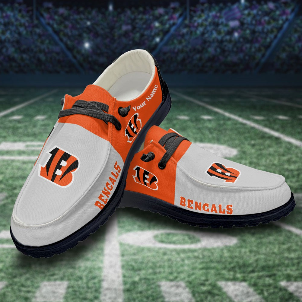 Cincinnati Bengals Lace Up Loafers 2026