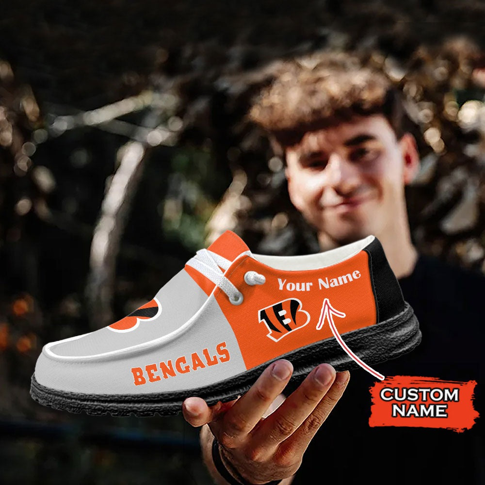 Cincinnati Bengals Lace Up Loafers 2026