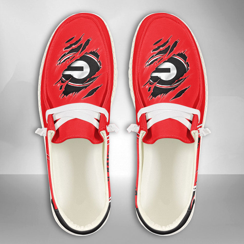 Georgia Bulldogs Lace Up Loafers 2026