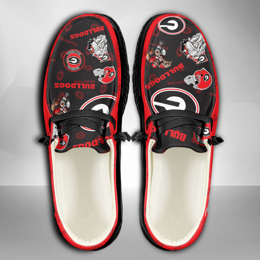Georgia Bulldogs Lace Up Loafers 2026