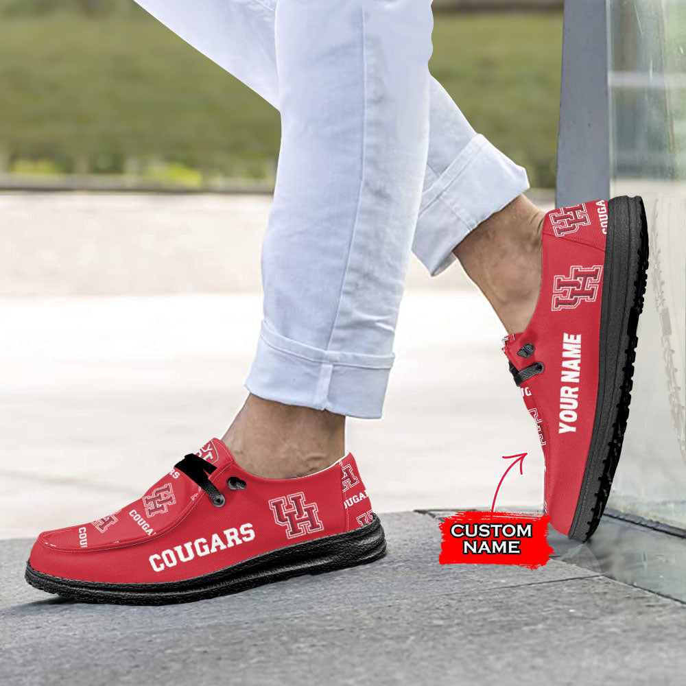 Houston Cougars Lace Up Loafers 2026