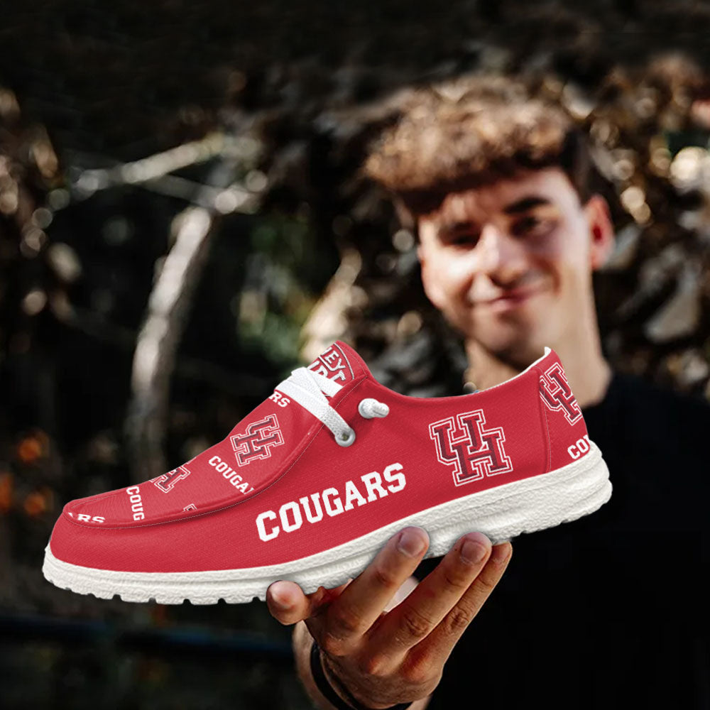 Houston Cougars Lace Up Loafers 2026