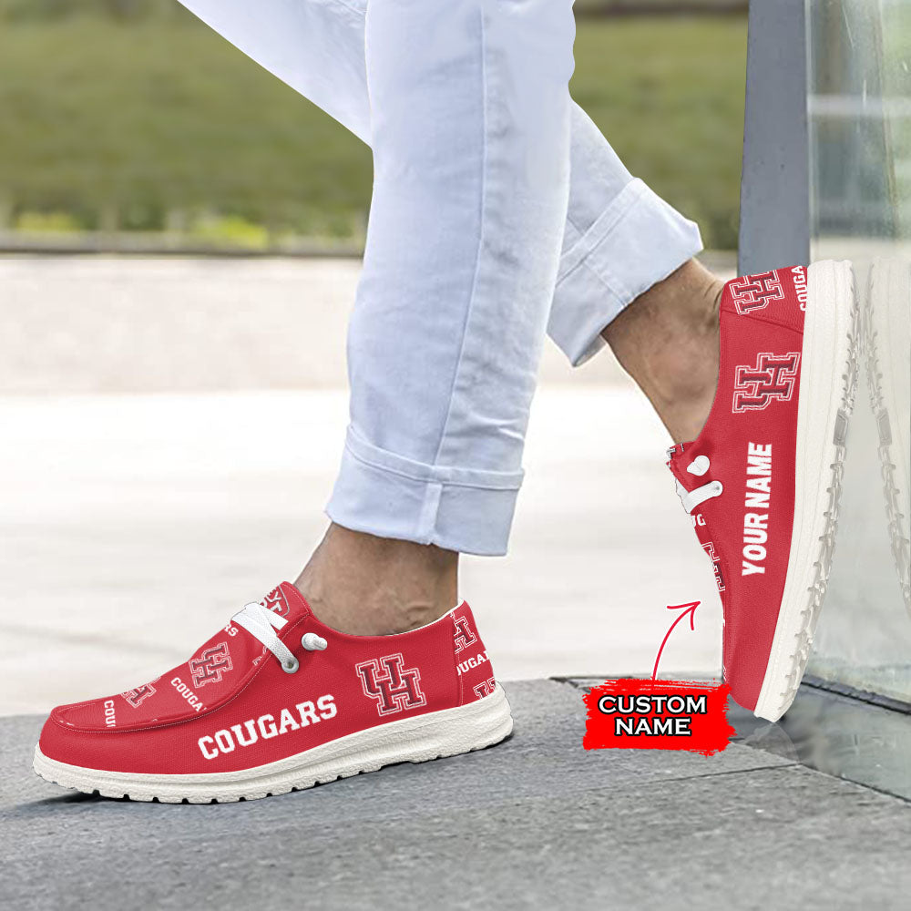 Houston Cougars Lace Up Loafers 2026