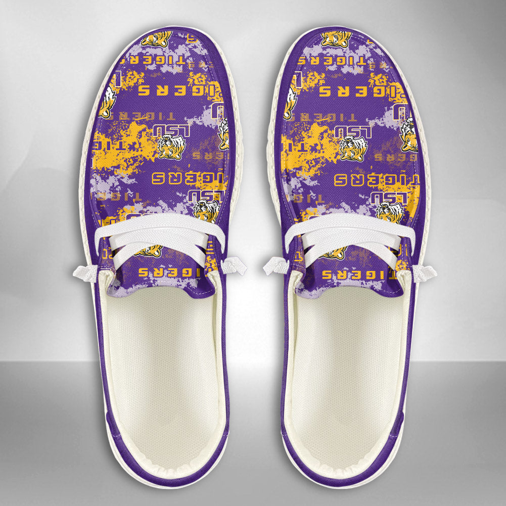 LSU Tigers Lace Up Loafers 2026