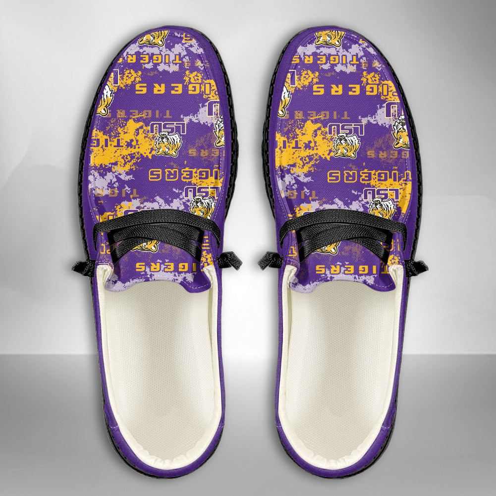 LSU Tigers Lace Up Loafers 2026