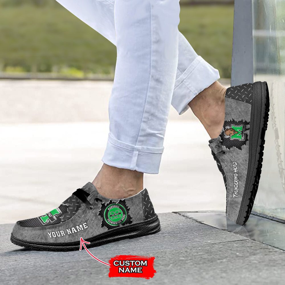 Marshall Thundering Herd Lace Up Loafers 2026