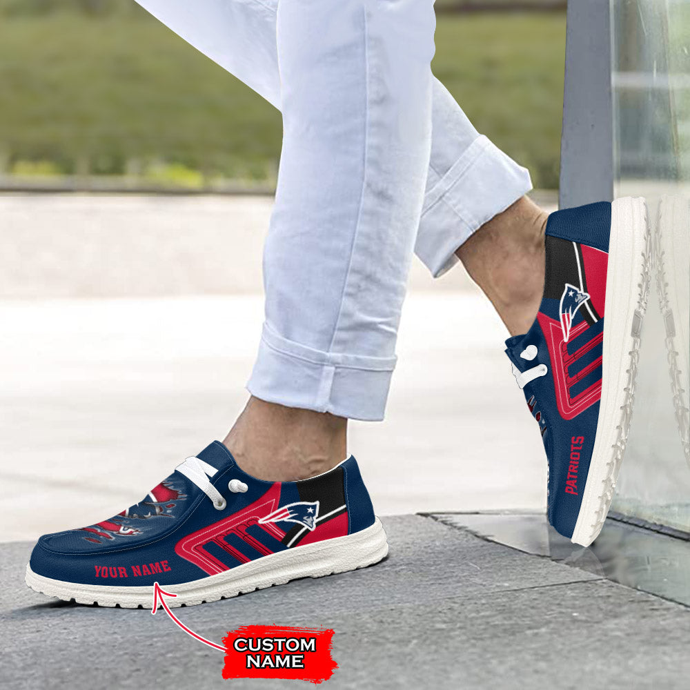 New England Patriots Lace Up Loafers 2026