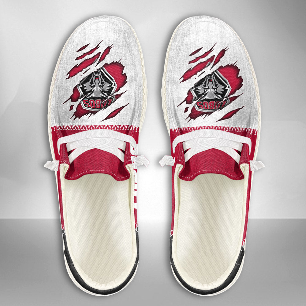 New Mexico Lobos Lace Up Loafers 2026