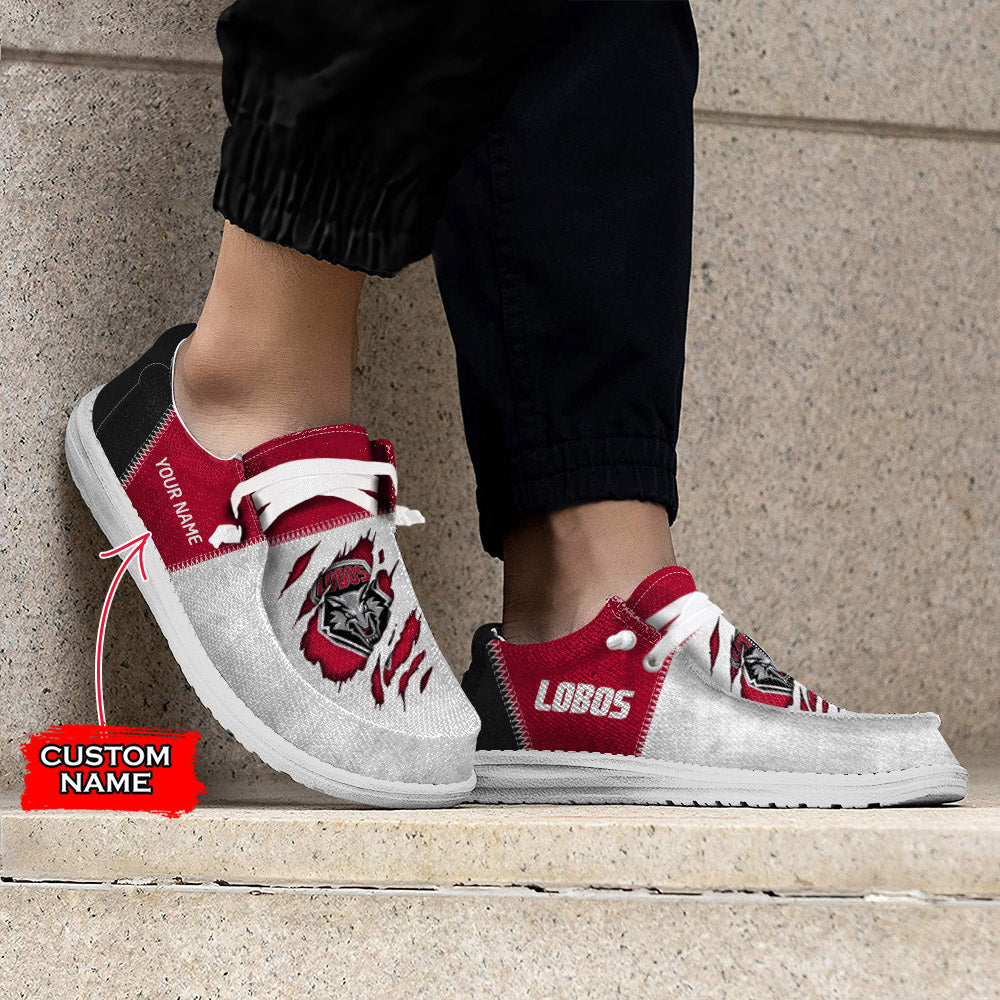 New Mexico Lobos Lace Up Loafers 2026