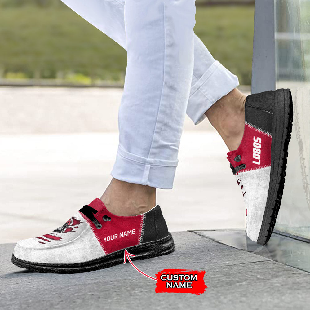 New Mexico Lobos Lace Up Loafers 2026