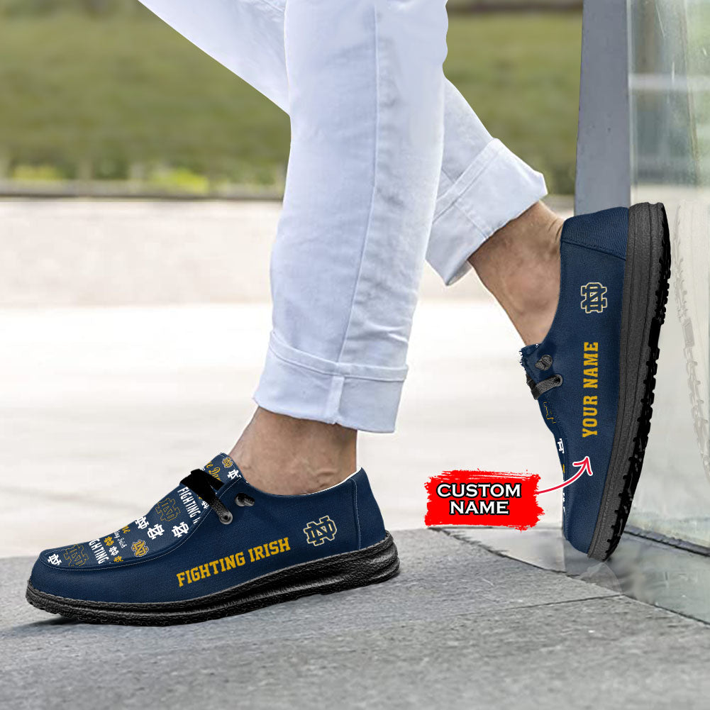 Notre Dame Fighting Irish Lace Up Loafers 2026