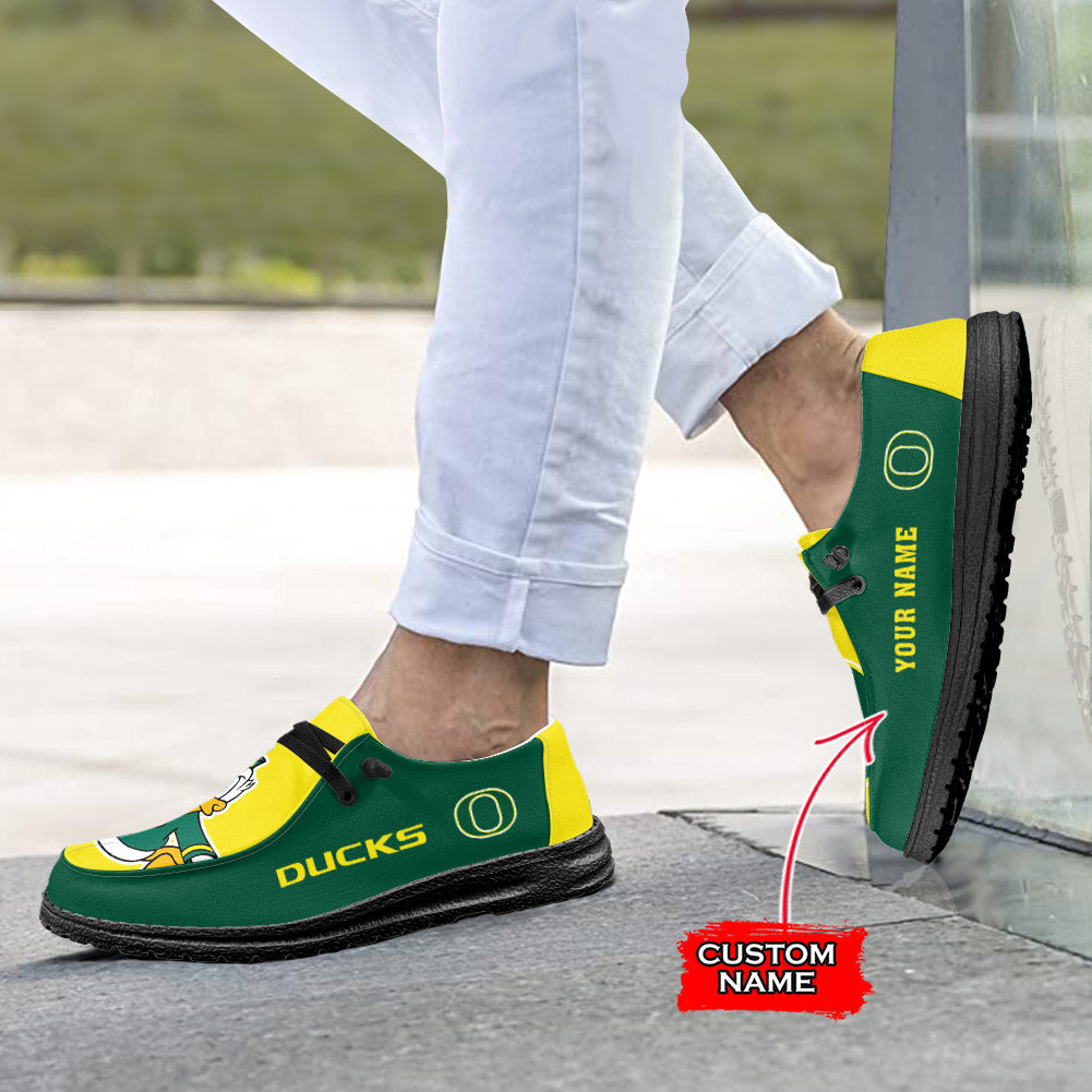 Oregon Ducks Lace Up Loafers 2026