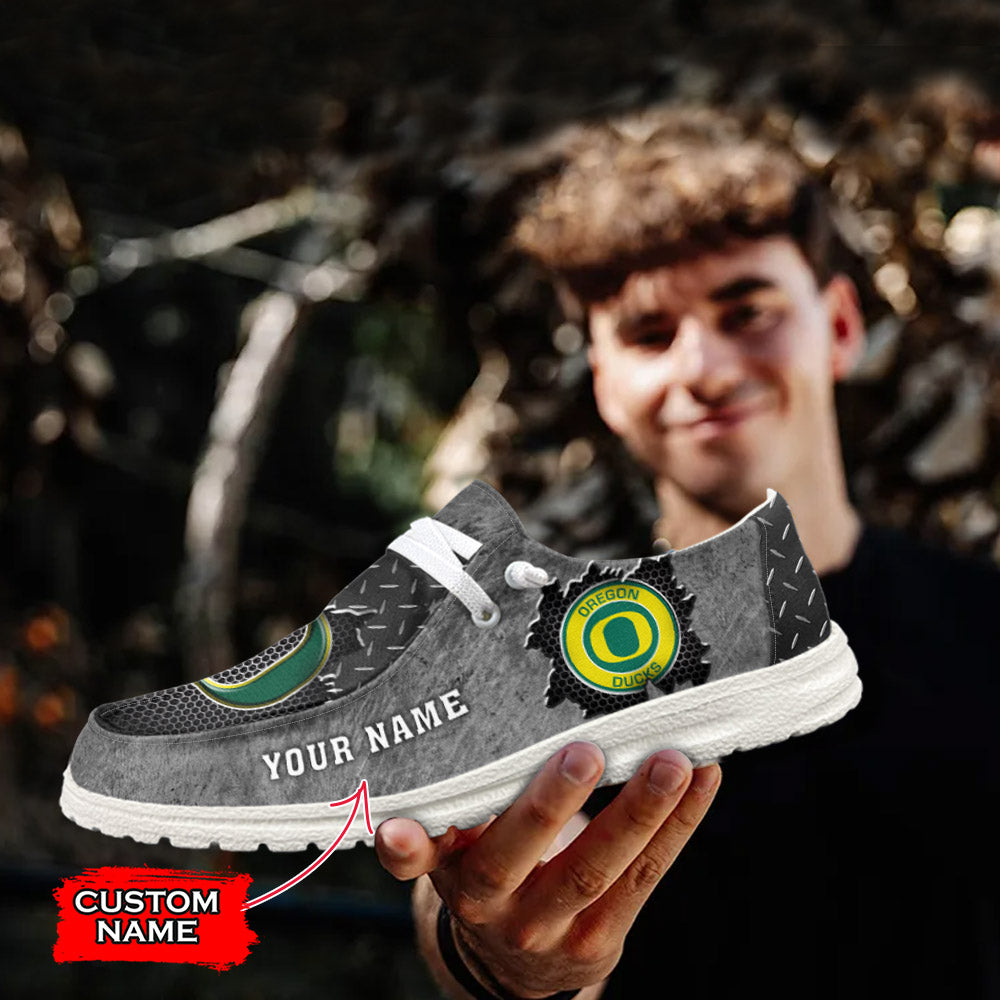 Oregon Ducks Lace Up Loafers 2026