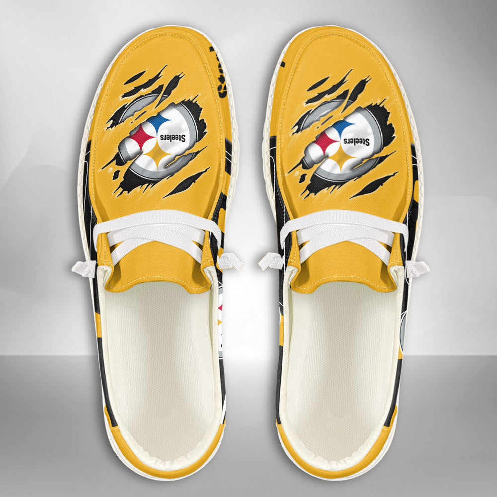 Pittsburgh Steelers Lace Up Loafers 2026