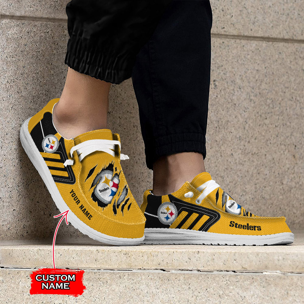Pittsburgh Steelers Lace Up Loafers 2026