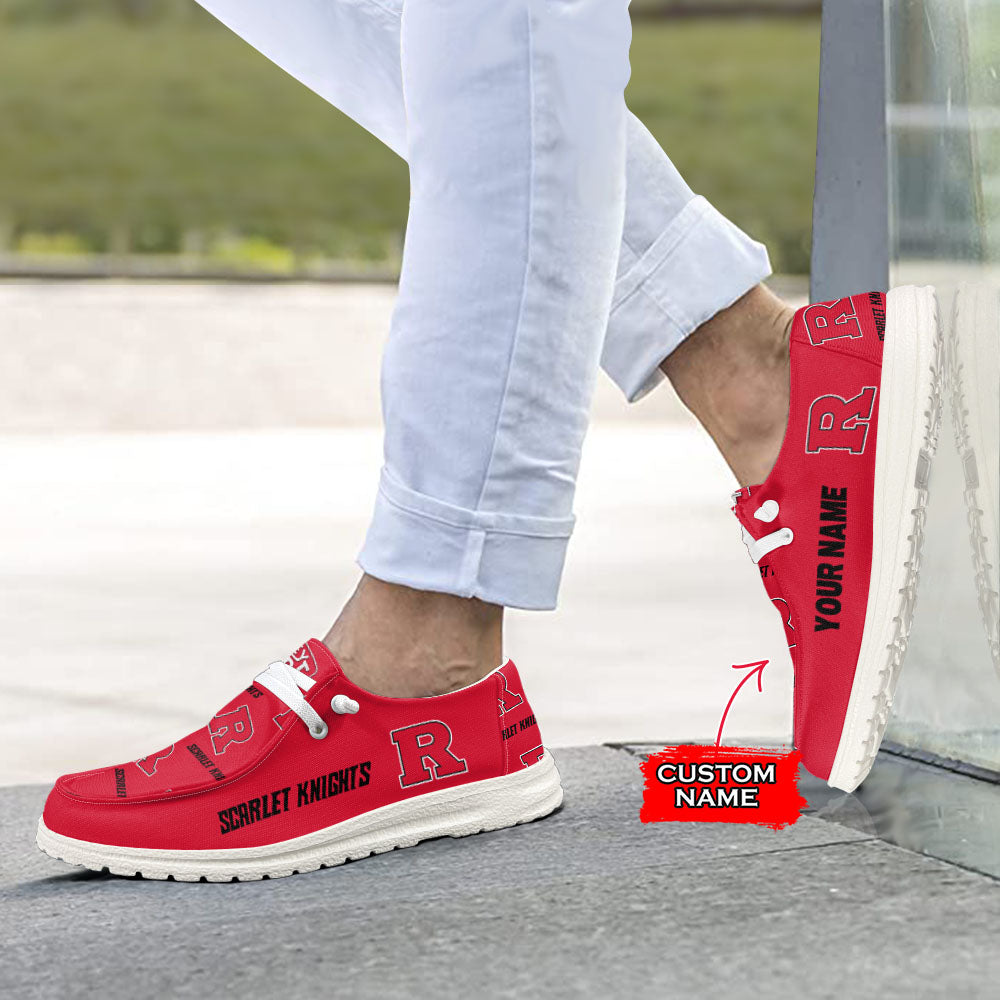 Rutgers Scarlet Knights Lace Up Loafers 2026