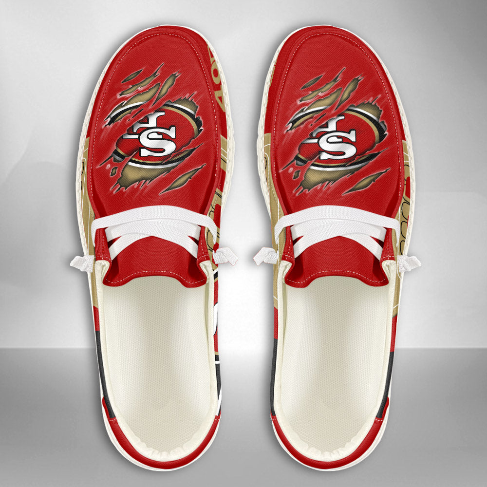 San Francisco 49ers Lace Up Loafers 2026