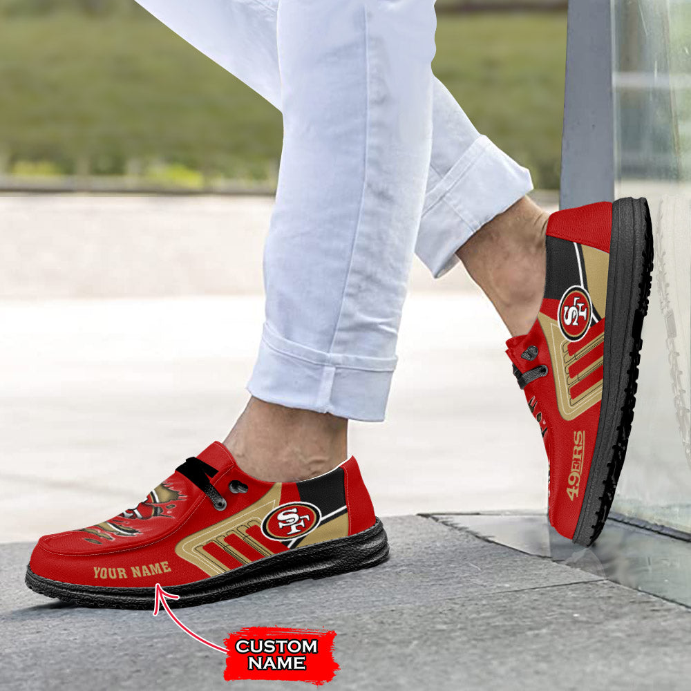 San Francisco 49ers Lace Up Loafers 2026