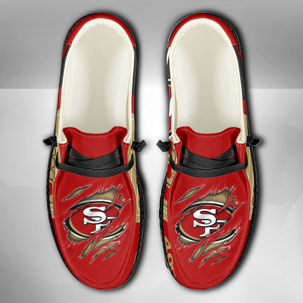 San Francisco 49ers Lace Up Loafers 2026