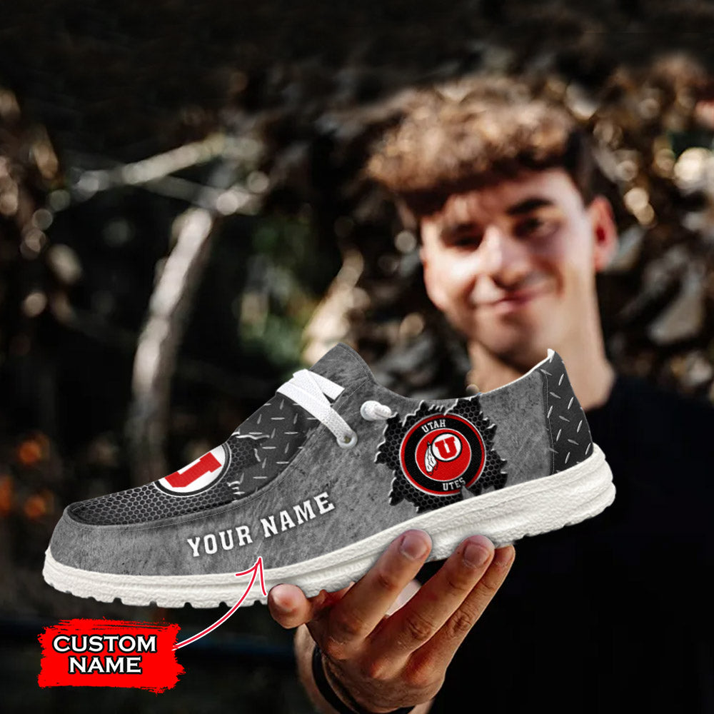Utah Utes Lace Up Loafers 2026