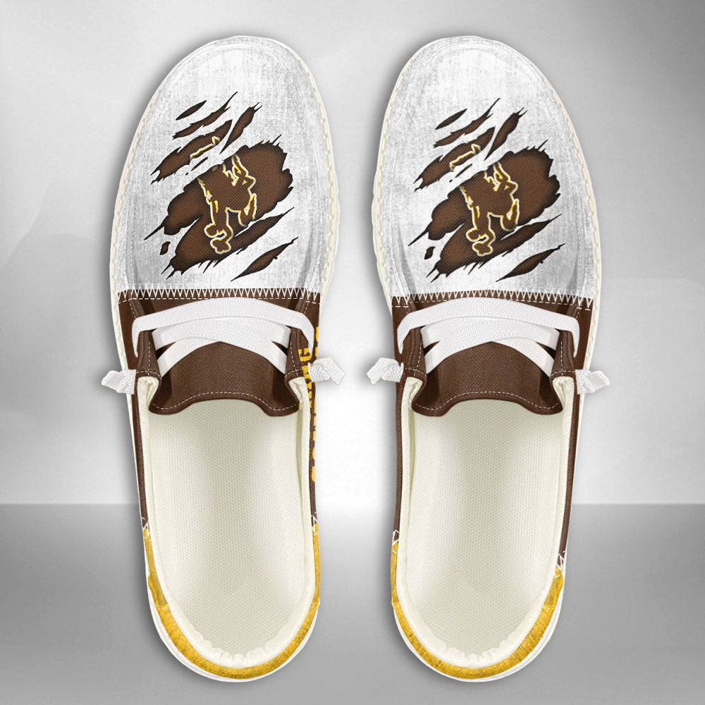 Wyoming Cowboys Lace Up Loafers 2026
