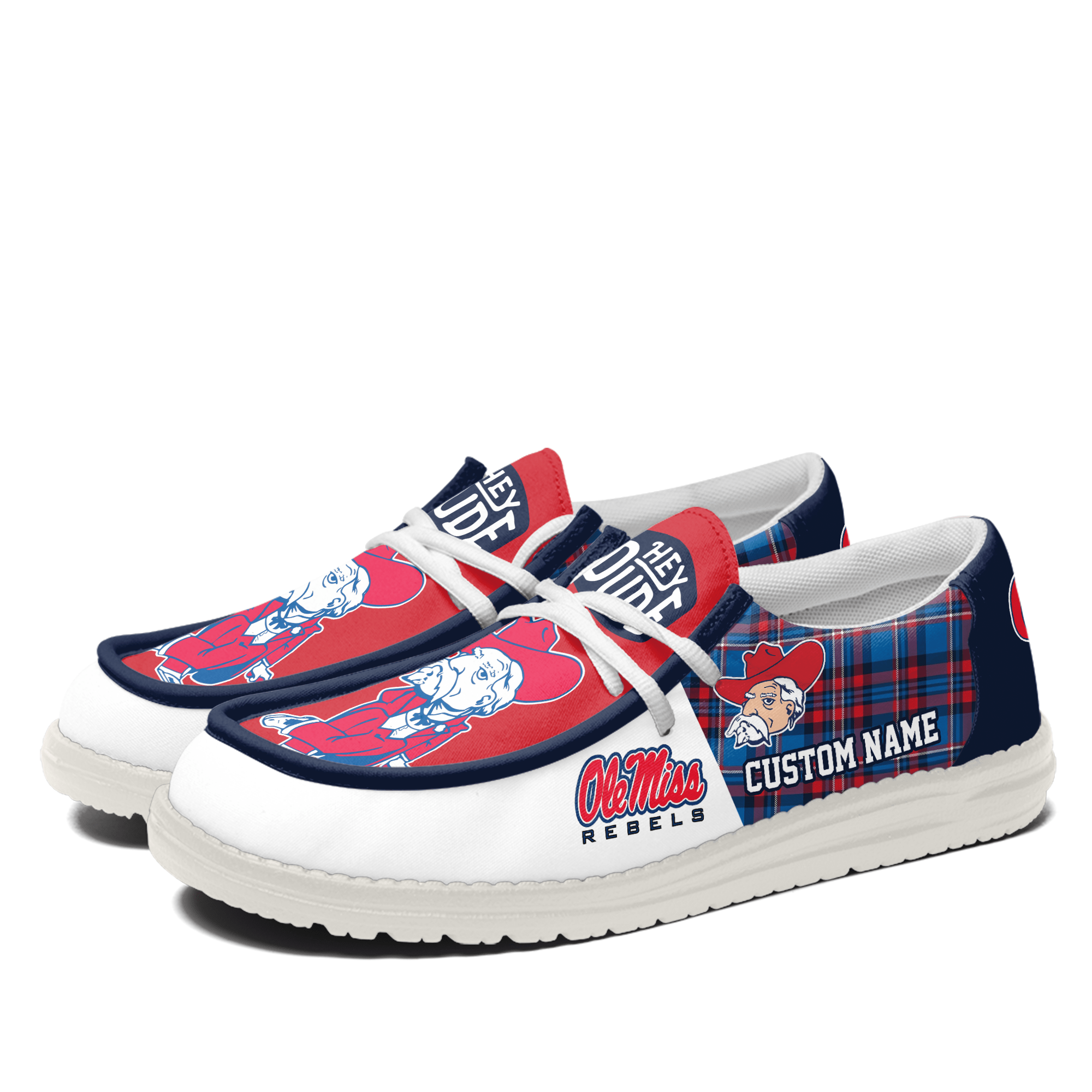 Ole Miss Rebels Lace Up Loafers 2026