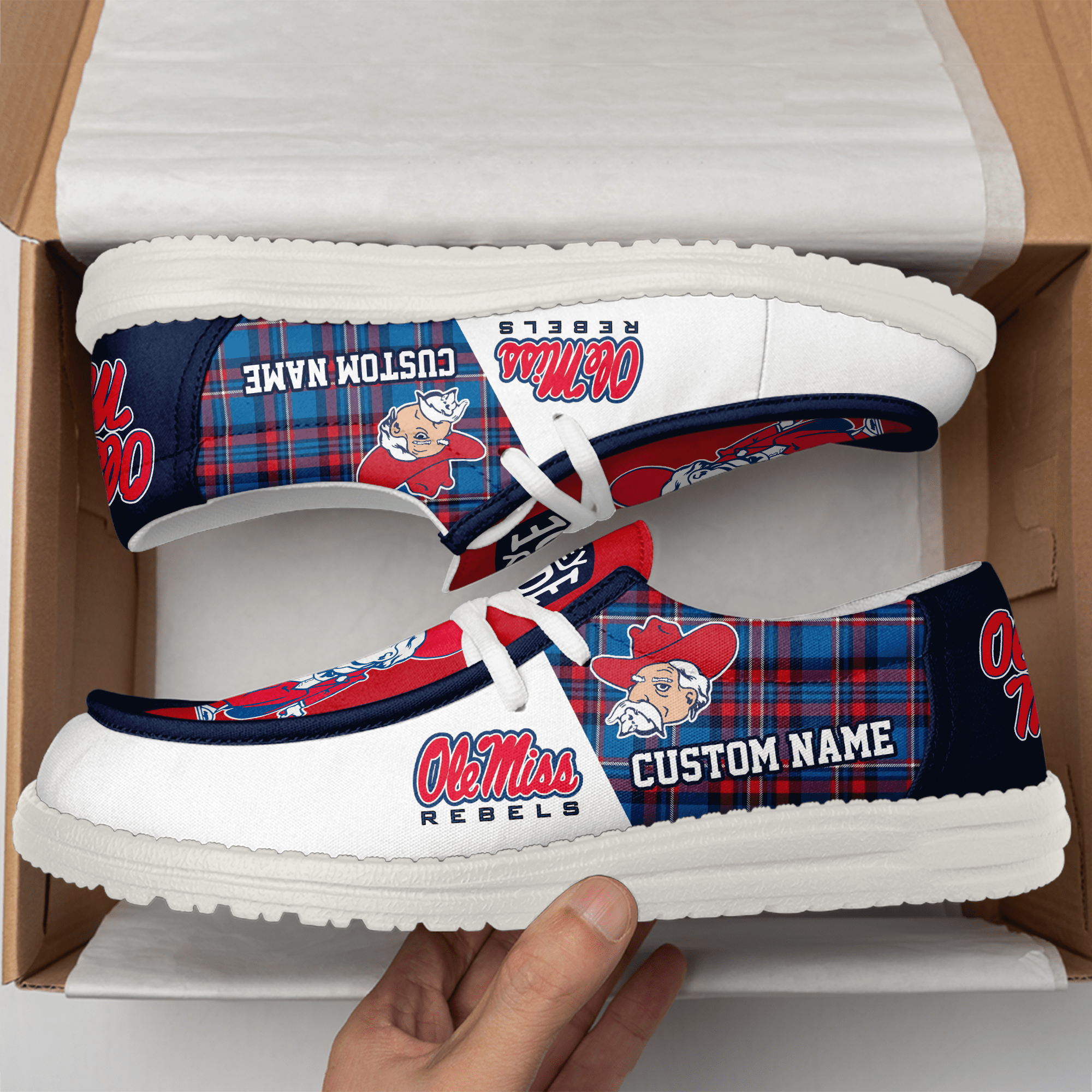 Ole Miss Rebels Lace Up Loafers 2026