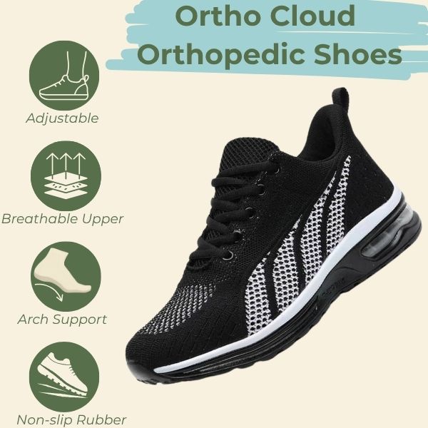 Ortho Cloud – Air Cushion Orthopedic Shoes for Plantar Fasciitis & Joint Pain | OrthoHike