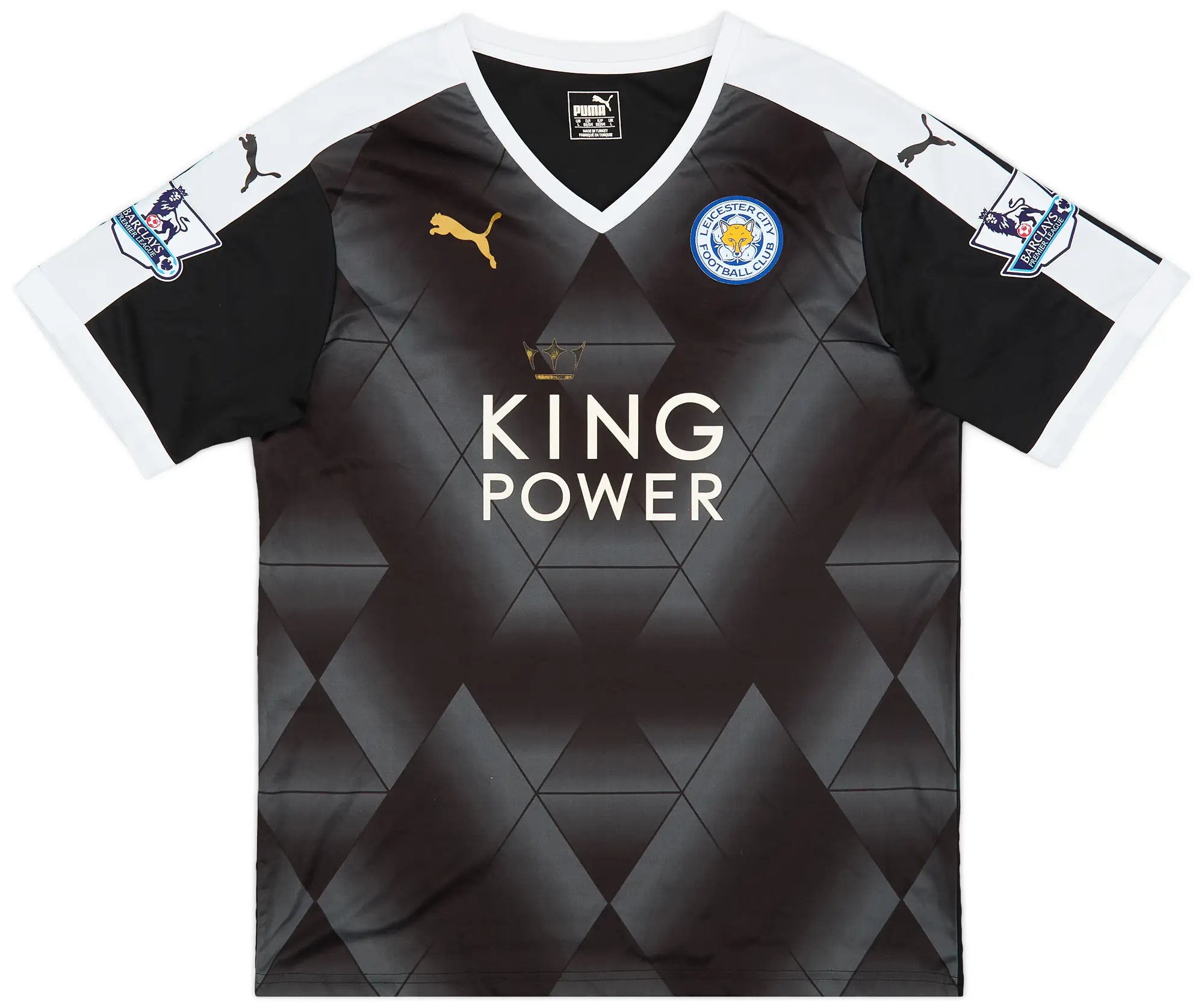Leicester City 2015/16 (Away) w/ Premier League badge